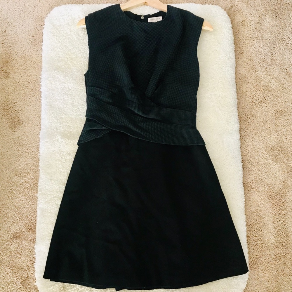 Rebecca Taylor Black Sleeveless Top Mini Dress